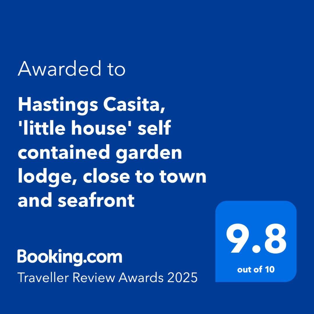 Hastings Casita, 'Little House' Self Contained Garden Lodge, Close To Town And Seafront 외부 사진